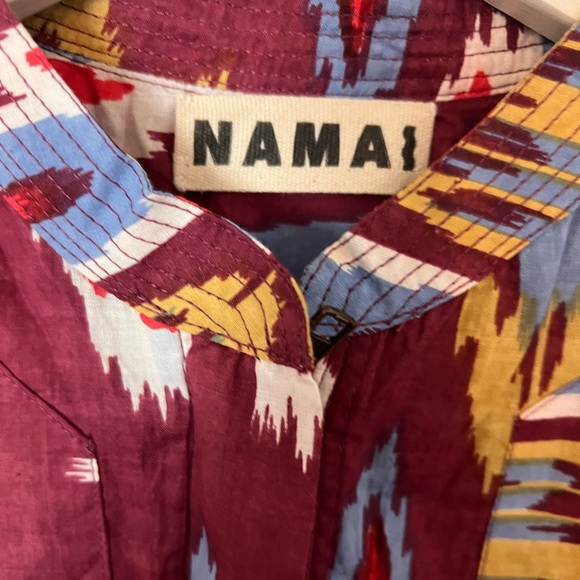 NAMAI Pattern Mini Dress - Picture 3 of 6